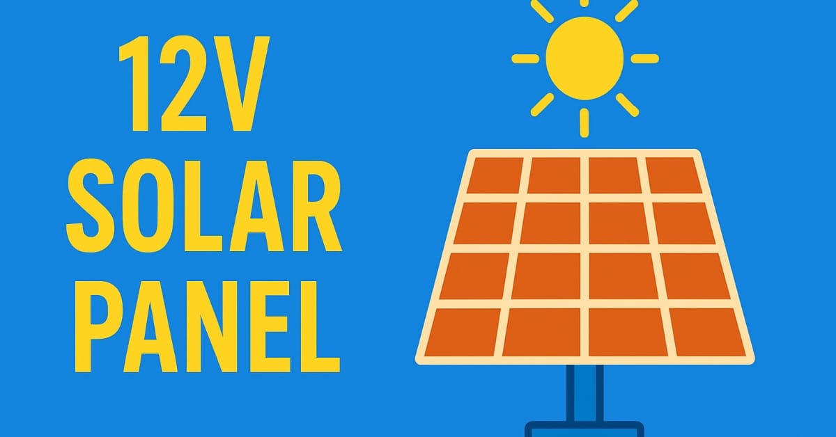 12V solar panel 12V solar panel