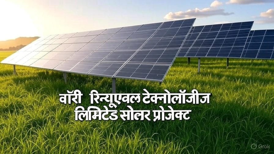 waaree renewable technologies limited solar project