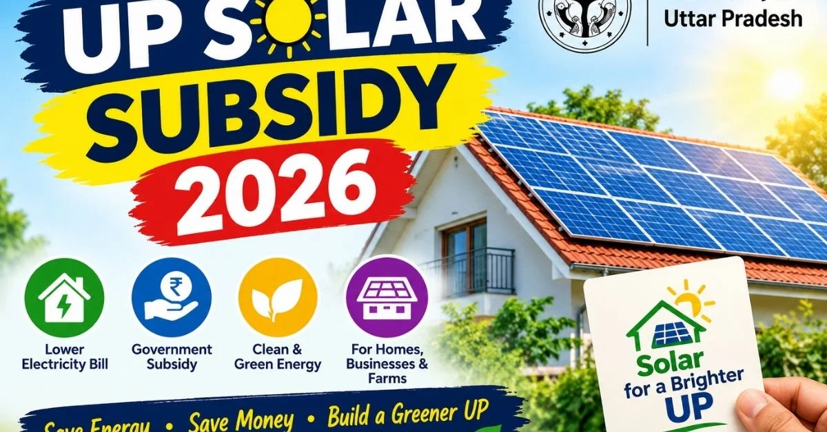 UP solar subsidy 2026